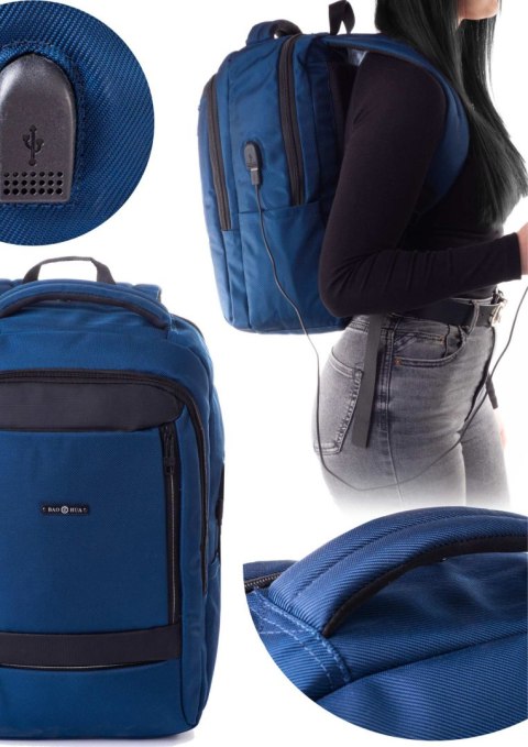 Wytrzymały Plecak Podróżny RGL PL14 GRAFITOWY 43 x 29 x 12 [cm]