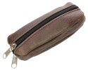 Etui Na Klucze Kluczówka Duża Bombata Dwa Zamki MAGRE (PL) Skóra Naturalna "LOLEK" 6 x 14 x 2 [cm]