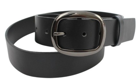 Klamra Do Paska Damskiego Skórzanego Elegancka Bezniklowa 40 mm Ciemne Srebro KD40 WZ1 Klamra Do Paska Damskiego Skórzanego Elegancka Bezniklowa 40 mm Ciemne Srebro KD40 WZ1