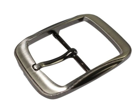 Klamra Do Paska Damskiego Skórzanego Elegancka Bezniklowa 40 mm Ciemne Srebro KD40 WZ4 Klamra Do Paska Damskiego Skórzanego Elegancka Bezniklowa 40 mm Ciemne Srebro KD40 WZ4