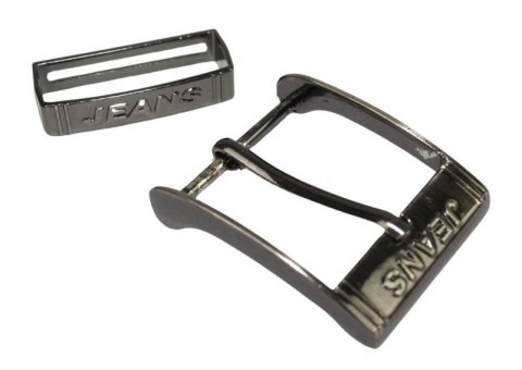 Klamra Do Paska Męskiego Skórzanego 40 mm Sprzączka DeLuxe Bardzo Mocna Z Metalową Szlufką WZÓR JEANS KM40 Klamra Do Paska Męskiego Skórzanego 40 mm Sprzączka DeLuxe Bardzo Mocna Z Metalową Szlufką WZÓR JEANS KM40