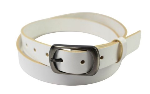 Pasek Damski Skórzany CEZ-MAR (PL) Skóra Licowa EXTRA 30 mm BIAŁY Pasek Damski Skórzany CEZ-MAR (PL) Skóra Licowa EXTRA 30 mm BIAŁY