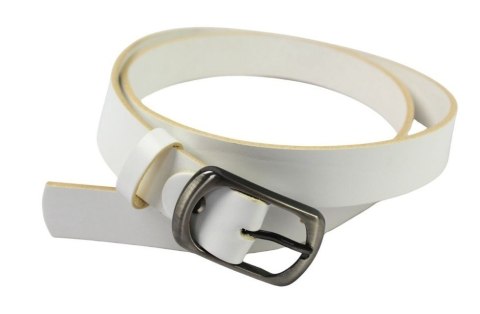 Pasek Damski Skórzany CEZ-MAR (PL) Skóra Licowa EXTRA 30 mm BIAŁY Pasek Damski Skórzany CEZ-MAR (PL) Skóra Licowa EXTRA 30 mm BIAŁY