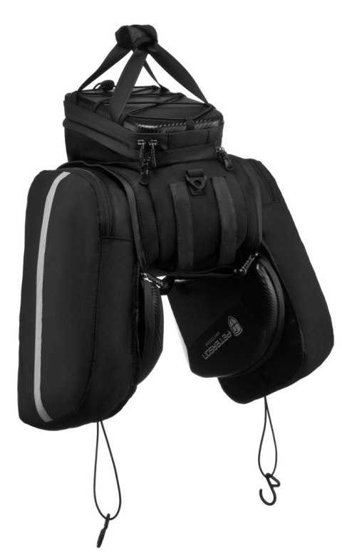 Solidna Torba Na Bagażnik Rowerowy Sakwa Peterson PTN ML11-EOF 7431 33 x 20 x 20 [cm]