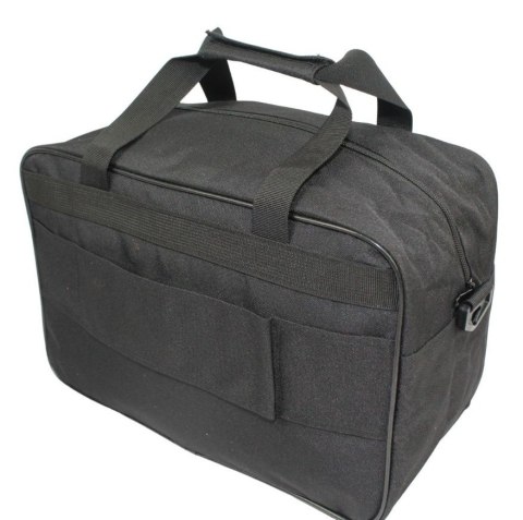 Torba Bagaż Podręczny Ryanair Materiałowa ROVICKY Pozioma 2493 CZARNA 40 x 25 x 14 [cm]