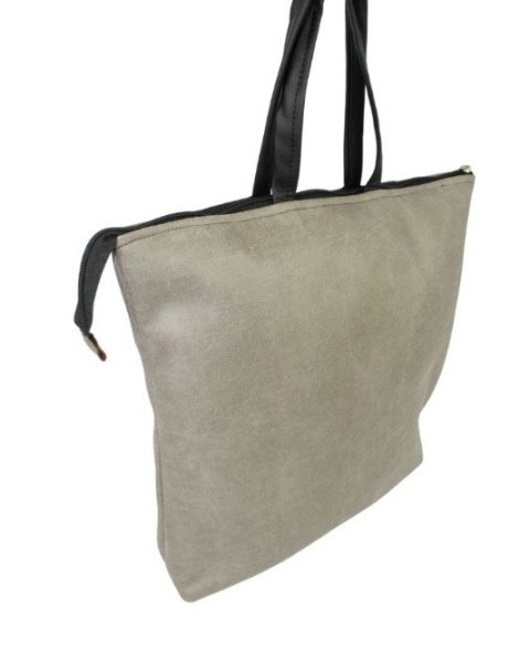 Torebka Na Zakupy Antoszczyk (PL) MARTA Ze Skóry Naturalnej Model Duży 41 x 38 x 8 [cm] CAPPUCINO Z CZARNYM