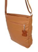Torebka Skórzana MAGRE (PL) ŻANETA Skóra Naturalna JASNY BRĄZOWY