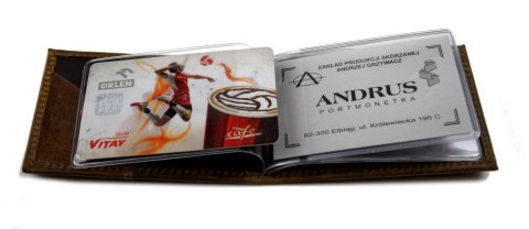 Uniwersalny Mały Wkład Foliowy ANDRUS (PL) Do Etui Na Karty Dokumenty