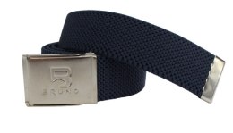 Pasek Gumowa Plecionka Polska Galanteria (PL) Super Rozciągliwy 40 mm Klamra Zatrzaskowa Szeroki Zakres Zapinania GRANATOWY