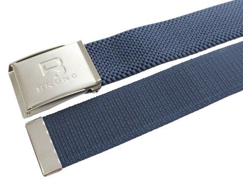 Pasek Gumowa Plecionka Polska Galanteria (PL) Super Rozciągliwy 40 mm Klamra Zatrzaskowa Szeroki Zakres Zapinania GRANATOWY