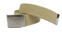 Pasek Gumowa Plecionka Polska Galanteria (PL) Super Rozciągliwy 40 mm Klamra Zatrzaskowa Szeroki Zakres Zapinania KREMOWY