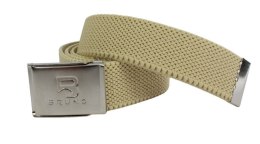 Pasek Gumowa Plecionka Polska Galanteria (PL) Super Rozciągliwy 40 mm Klamra Zatrzaskowa Szeroki Zakres Zapinania KREMOWY