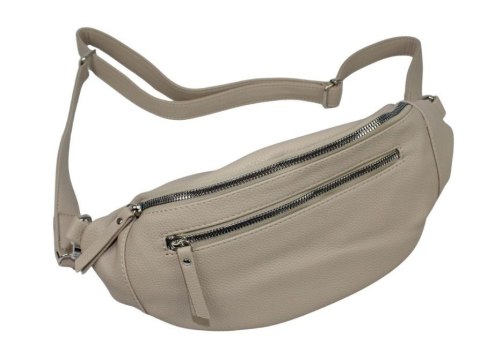 Saszetka Na Pas Biodrówka Superlekka Kompaktowa Nerka Jennifer Jones Na Spacery, Podróże BEŻOWA 3153 33 x 9 x 16 [cm] 