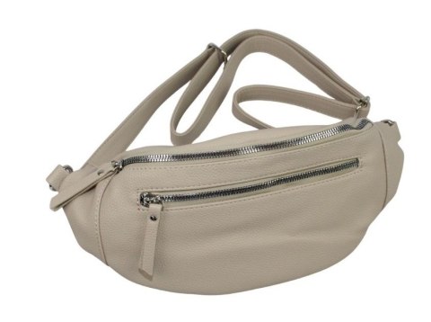 Saszetka Na Pas Biodrówka Superlekka Kompaktowa Nerka Jennifer Jones Na Spacery, Podróże BEŻOWA 3153 33 x 9 x 16 [cm] 