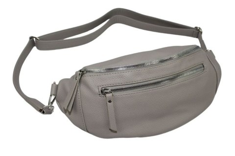 Saszetka Na Pas Biodrówka Superlekka Kompaktowa Nerka Jennifer Jones Na Spacery, Podróże SZARA 3153 33 x 9 x 16 [cm] 