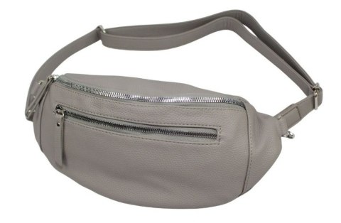 Saszetka Na Pas Biodrówka Superlekka Kompaktowa Nerka Jennifer Jones Na Spacery, Podróże SZARA 3153 33 x 9 x 16 [cm] 