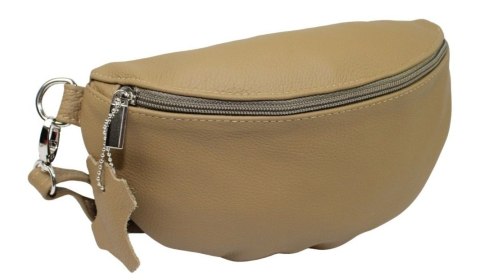 Saszetka Skórzana Na Pas Na Skos Kangurka Biodrówka Nerka MAGRE (PL) Skóra Naturalna DUO