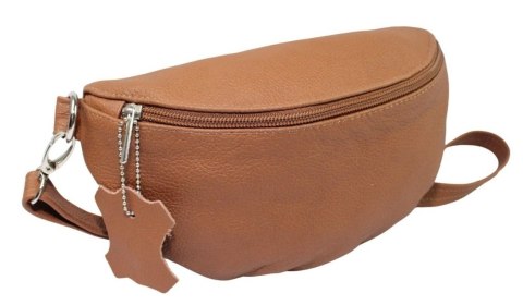 Saszetka Skórzana Na Pas Na Skos Kangurka Biodrówka Nerka MAGRE (PL) Skóra Naturalna DUO