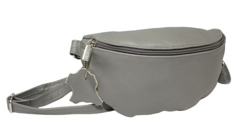 Saszetka Skórzana Na Pas Na Skos Kangurka Biodrówka Nerka MAGRE (PL) Skóra Naturalna DUO