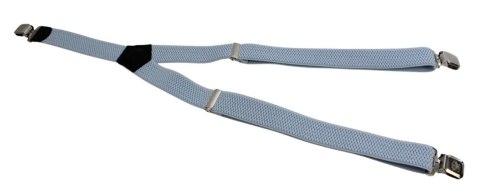 Szelki Do Spodni Polska Galanteria (PL) Z Materiału Regulowane Pojedyncze Typ Y BŁĘKITNE