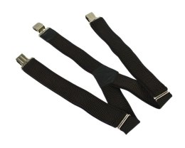 Szelki Do Spodni Polska Galanteria (PL) Z Materiału Regulowane Pojedyncze Typ Y CZEKOLADOWE