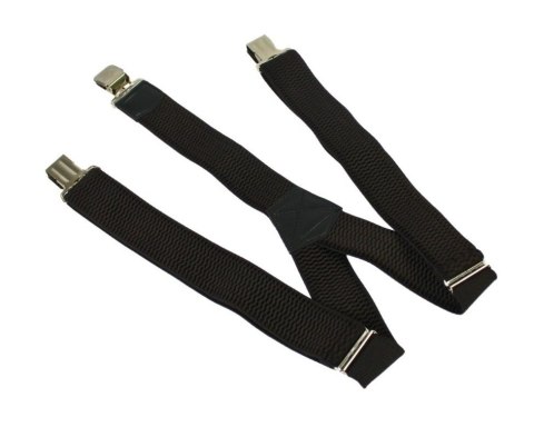 Szelki Do Spodni Polska Galanteria (PL) Z Materiału Regulowane Pojedyncze Typ Y CZEKOLADOWE