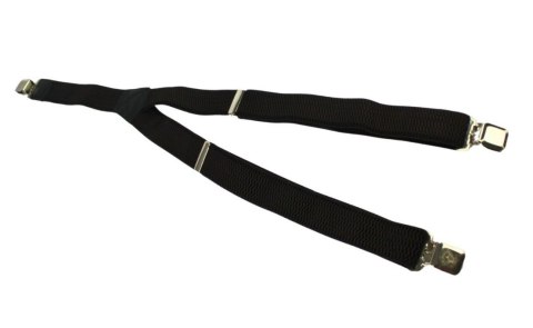 Szelki Do Spodni Polska Galanteria (PL) Z Materiału Regulowane Pojedyncze Typ Y CZEKOLADOWE