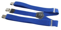 Szelki Do Spodni Polska Galanteria (PL) Z Materiału Regulowane Pojedyncze Typ Y NIEBIESKIE