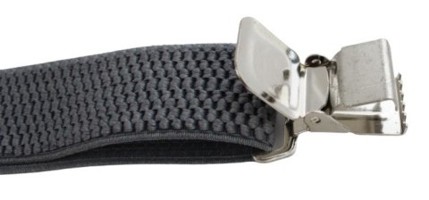 Szelki Do Spodni Polska Galanteria (PL) Z Materiału Regulowane Pojedyncze Typ Y POPIELATE