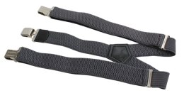 Szelki Do Spodni Polska Galanteria (PL) Z Materiału Regulowane Pojedyncze Typ Y SZARE