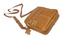 Torba Męska Sórzana MAGRE (PL) Pionowa JANEK BIS De Lux Skóra Naturalna KARMELOWY 20 x 21 x 6 [cm]