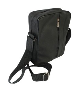 Torba męska skórzana GRETOS MAROUS (PL) CZARNA Pionowa 23 x 17 x 6 [cm]