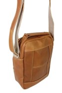 Torba męska skórzana MAGRE (PL) Pionowa Filip DeLuxe BRĄZOWY 25 x 20 x 11 [cm]