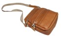 Torba męska skórzana MAGRE (PL) Pionowa Filip DeLuxe BRĄZOWY 25 x 20 x 11 [cm]