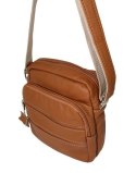Torba męska skórzana MAGRE (PL) Pionowa RYSZARD DeLuxe BRĄZOWY 22 x 21 x 7,5 [cm]