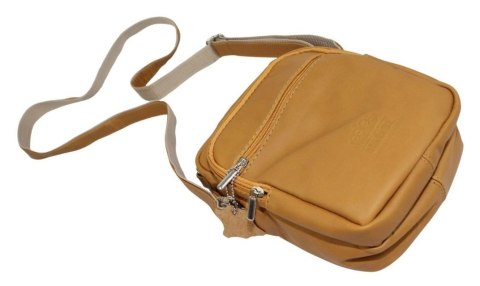 Torba męska skórzana MAGRE (PL) Pionowa Skóra Naturalna EDEK DeLuxe TOFFI 22 x 16 x 8 [cm]