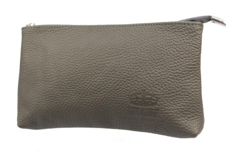 Duża Prosta Saszetka/Kosmetyczka MaGre (PL) DeLuxe Skóra Naturalna Extra Bardzo Wytrzymała 25 x 14cm