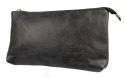 Duża Prosta Saszetka/Kosmetyczka MaGre (PL) DeLuxe Skóra Naturalna Extra Bardzo Wytrzymała 25 x 14cm