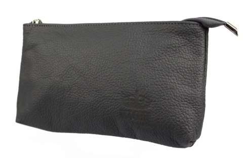 Duża Prosta Saszetka/Kosmetyczka MaGre (PL) DeLuxe Skóra Naturalna Extra Bardzo Wytrzymała 25 x 14cm