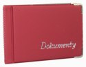 Eleganckie Etui Na Karty Dokumenty Dowód Osobisty Polska Galanteria (PL) Małe Poziome "Dokumenty" 11 x 7 [cm]