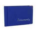 Eleganckie Etui Na Karty Dokumenty Dowód Osobisty Polska Galanteria (PL) Małe Poziome "Dokumenty" 11 x 7 [cm]