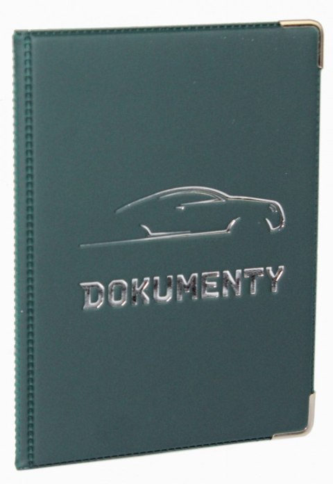 Eleganckie Etui Na Karty Dokumenty Dowód Rejestracyjny Polska Galanteria (PL) Duże Pionowe "Dokumenty" 12 x 9 [cm]