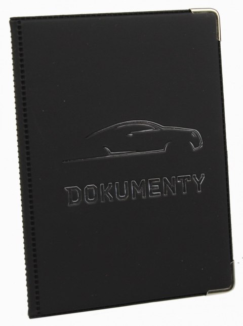 Eleganckie Etui Na Karty Dokumenty Dowód Rejestracyjny Polska Galanteria (PL) Duże Pionowe "Dokumenty" 12 x 9 [cm]