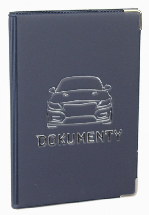 Eleganckie Etui Na Karty Dokumenty Dowód Rejestracyjny Polska Galanteria (PL) Duże Pionowe Na Trzy "Dokumenty Samochód" 041462