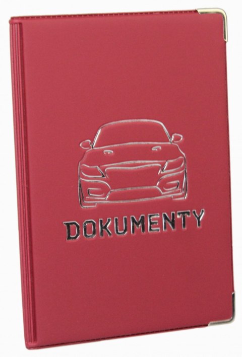 Eleganckie Etui Na Karty Dokumenty Dowód Rejestracyjny Polska Galanteria (PL) Duże Pionowe Na Trzy "Dokumenty Samochód" 041462