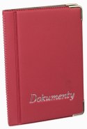 Eleganckie Etui Na Karty Dokumenty Polska Galanteria (PL) Małe Pionowe 10 x 7,5 x 1 [cm] WZÓR I