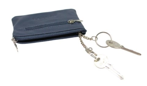 Etui Na Klucze Skórzane Jennifer Jones Skóra Naturalna Kluczówka Wzór I  Na Dwa Komplety Kluczy JJ576 11 x 6,5 x 1 [cm]