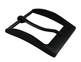 Klamra Do Paska Męskiego Skórzanego 40 mm Czarna