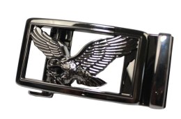 Klamra Do Paska Męskiego Wizytowego Z Mechanizmem Ząbkowym ,,CZARNY ORZEŁ,, AUTOMAT/ZĄBEK Garnitur 35 mm KAZ35/7