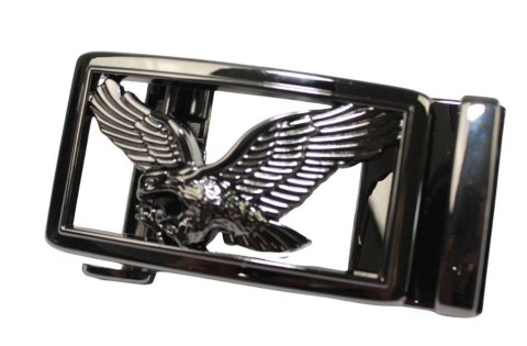 Klamra Do Paska Męskiego Wizytowego Z Mechanizmem Ząbkowym ,,CZARNY ORZEŁ,, AUTOMAT/ZĄBEK Garnitur 35 mm KAZ35/7